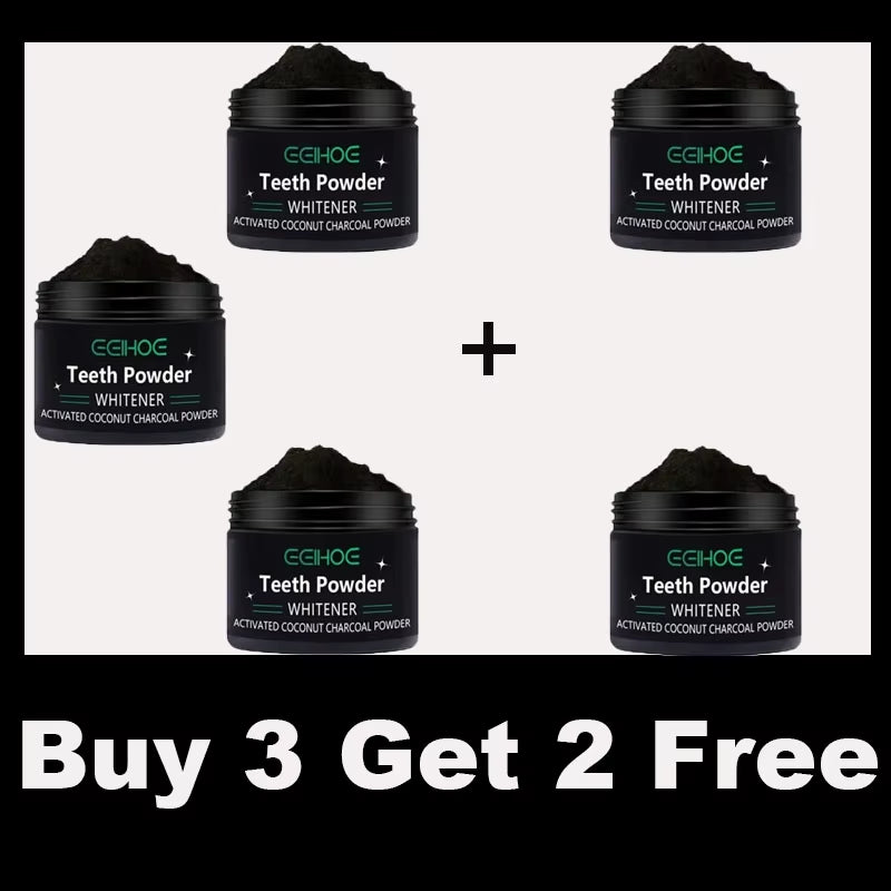 Teeth Whitening Powder - Natural Whitening & Deep Cleaning for Men & Women, Daily Fresh Breath Toothpaste